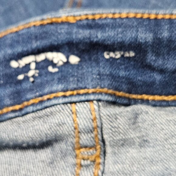 Old Navy Jeans Womens Size 8 Skinny Mid Rise Medium Wash Denim Pants - Picture 4 of 5